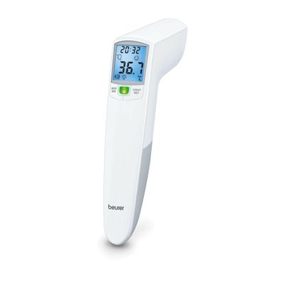 Beurer FT100 Fieberthermometer kontaktlos Infrarot Thermometer Stirn Termometer
