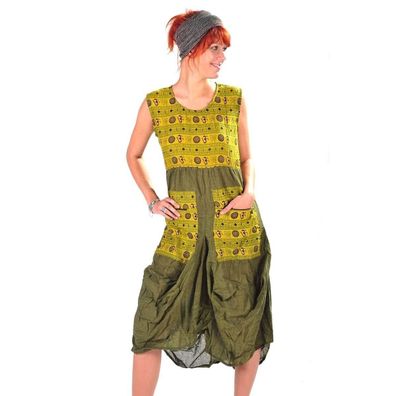 Kleid "Nepal" Trägerkleid Maxikleid Abendkleid Sommerkleid Strandkleid Ärmellos