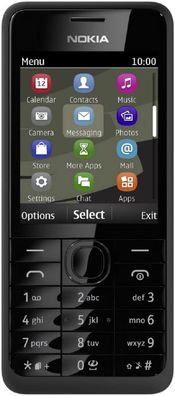 Nokia 301 Black - neuwertiger Zustand DE Händler ohne Vertrag, sofort lieferbar