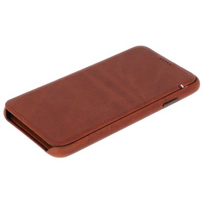 Decoded Slim Wallet Apple iPhone XS Max Leder-Schutzhülle Portemonnaie braun - neu