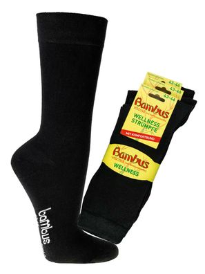 3-15 Paar Bambus Socken verstärkt für längere Haltbarkeit für Damen Herren WO