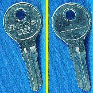 Schlüsselrohling Börkey 1647 für verschiedene Abus Fahrradschlösser + Kabelschlösser