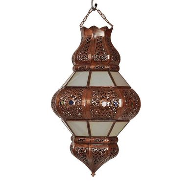 Orientalische marokkanische Lampe Palast Laterne Deckenlampe Deckenleuchte rund