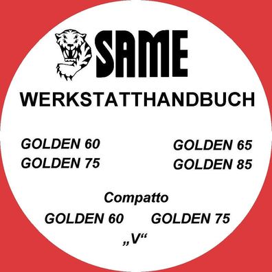 Werkstatthandbuch Same Golden 60 65 75 85 Compatto 60 V 75 V