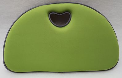Kniekissen / Sitzkissen Premium hellgrün - mit Memory-Effekt