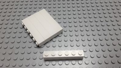 Lego 5 Basic Steine 1x6x1 Weiß 3009 Set 41365 5974 6542 648