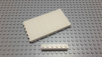 Lego 10 Basic Steine 1x6x1 Weiß 3009 Set 41365 5974 6542
