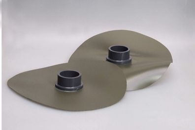 PVC-Foliendurchführung zum Verkleben Ø 110 mm, Buchse zweiseitig