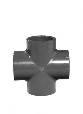 Kreuzstück 90°, 50 mm aus PVC