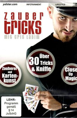 DVD - Zaubertricks mit Cris Labim - Magie , zaubern lernen , Kartentricks