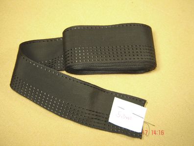 Ripsband Herren Hutband gemustert hochwertig dunkeloliv 4,7 cm breit 5,3 Meter RB4