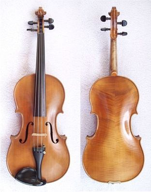 4/4 Geige mit barocker Halsneigung und Wittner-Feinstimmwirbeln leihweise je Monat