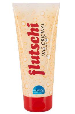 Flutschi Original Silikon-und Wasserbasis Gleitgel Gleitmittel Ambra-Duft 200 ml