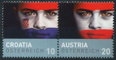 Österreich 2008 Nr 2735 42 WZdc postfrisch WAAGR PAAR X24F5DE