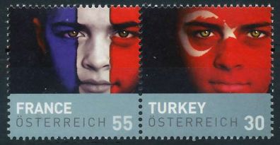 Österreich 2008 Nr 2743 50 WZdf postfrisch WAAGR PAAR X2555F2