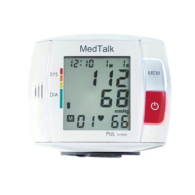 Sprechendes Handgelenk Blutdruckmessgerät MedTalk Comfort Sehbehinderte FR IT UK