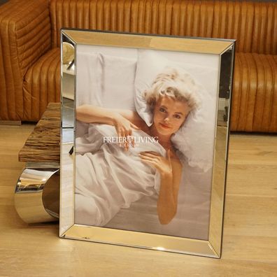 Wandbild Spiegelrahmen Ein Abend mit Marilyn Monroe Legende Bett Schlafzimmer