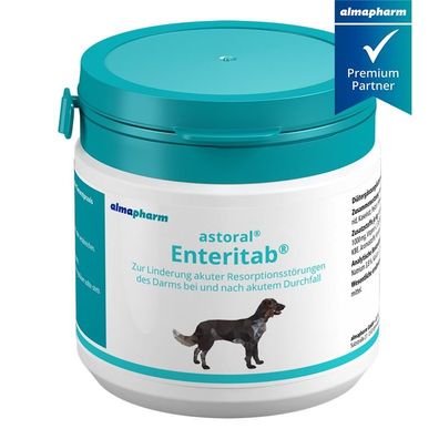 almapharm Enteritab 60 Tabletten für Hunde bei und nach akutem Durchfall