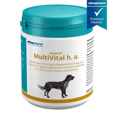 almapharm MultiVital H 500g Ergänzungsfuttermittel für Hunde mit Vitalstoffen