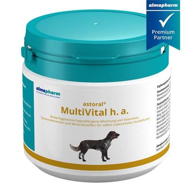 almapharm MultiVital H 250g Ergänzungsfuttermittel für Hunde mit Vitalstoffen