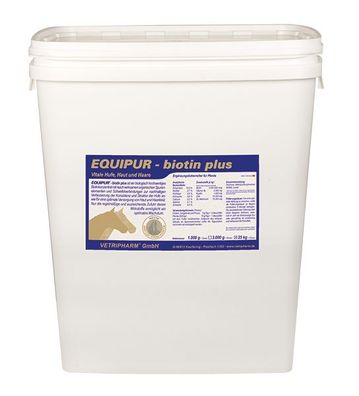 Vetripharm Equipur BIOTIN PLUS 25kg Diät-Ergänzungsfuttermittel für Pferde