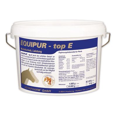 Vetripharm Equipur TOP E 3000g Ergänzungsfuttermittel für Pferde