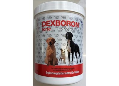 Nutrilabs Dexboron FORTE 450 Tabletten Ergänzungsfuttermittel für Hunde