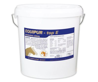 Vetripharm Equipur TOP E 6000g Ergänzungsfuttermittel für Pferde