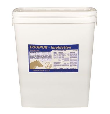 Vetripharm Equipur Knobletten 25kg Ergänzungsfuttermittel für Pferde