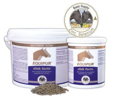 Vetripharm Equipur zink forte Pellets Ergänzungsfuttermittel für Pferde