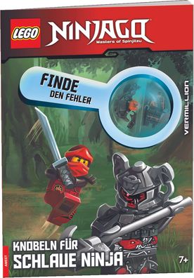 LEGO® Ninjago® Finde den Fehler, Knobeln für schlaue Ninja Zeitschrift Minifigur