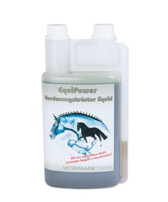 Vetripharm EquiPower Verdauungskräuter liquid Ergänzungsfuttermittel für Pferde ...