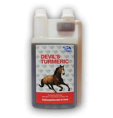 Nutrilabs Devil's Tumeric 1 Liter Ergänzungsfuttermittel für Pferde