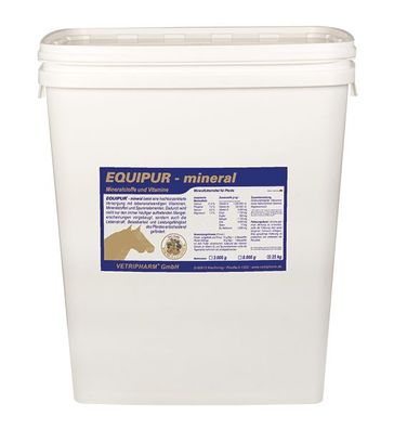Vetripharm Equipur Mineral 25kg Mineralfuttermittel für Pferde