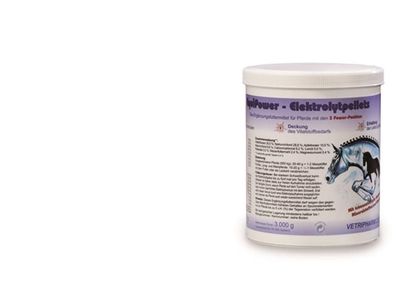 Vetripharm EquiPower Elekrtolyt Pellets 1000g Mineralfutter für Pferde