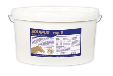 Vetripharm Equipur TOP E 10kg Ergänzungsfuttermittel für Pferde