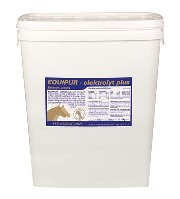 Vetripharm Equipur Elektrolyt PLUS 25kg Diät-Mineralfuttermittel für Pferde