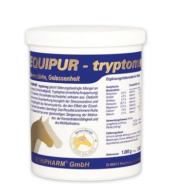 Vetripharm Equipur Tryptomag 1000g Ergänzungsfuttermittel für Pferde