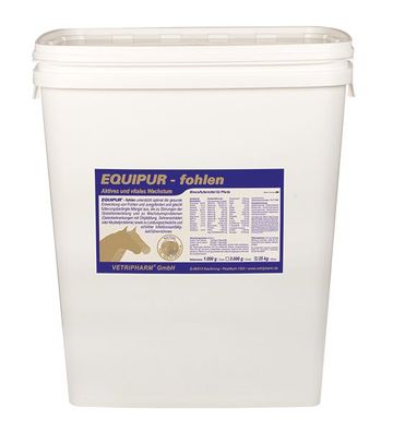 Vetripharm Equipur FOHLEN 25kg Mineralfuttermittel für Pferde