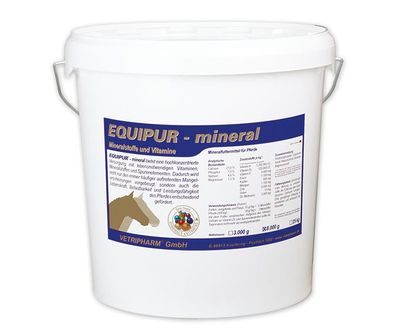 Vetripharm Equipur Mineral 8000g Mineralfuttermittel für Pferde
