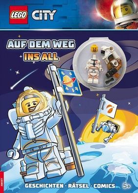 LEGO® City – Auf dem Weg ins All Zeitschrift Rätsel Comics Geschichten Minifigur