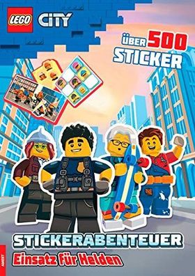LEGO® City - Stickerabenteuer – Einsatz für Helden über 500 Sticker