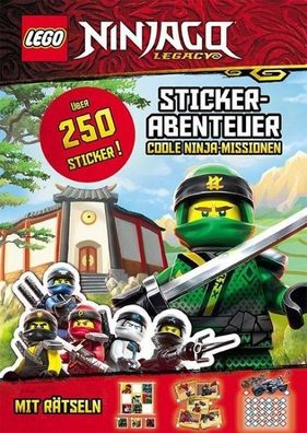 LEGO® Ninjago® – Stickerabenteuer. Coole Ninja-Missionen über 250 Sticker