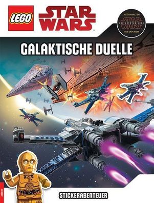 LEGO® Star Wars™ - Stickerabenteuer - Galaktische Duelle über 200 Sticker Yoda