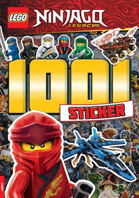 LEGO® Ninjago® – 1001 Sticker Stickerheft Legacy Comic stickern
