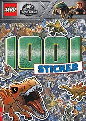 LEGO® Jurassic World 1001 Sticker Dinosaurier Stickerheft Comics