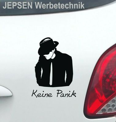 Auto Aufkleber Udo Keine Panik S040 in 15cm - JDM OEM Sticker Wunschfarbe