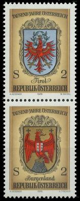 Österreich 1976 Nr 1522 30 SZde postfrisch SENKR PAAR X255B16