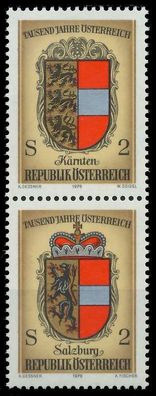 Österreich 1976 Nr 1522 30 SZdd postfrisch SENKR PAAR X255B1A