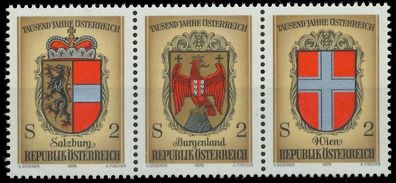 Österreich 1976 Nr 1522 30 WZdi postfrisch 3ER STR X255B32